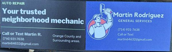 Mechanic and Handyman Services