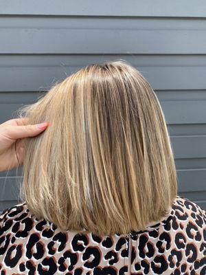 Hand painted balayage!