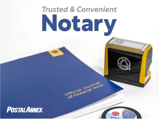 Walk-ins are welcome for notary