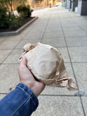 The story of a girl and her sandwich. A love story that's consistent. #inlove