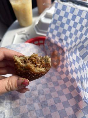 Inside of Quipe (mostly eaten lol)