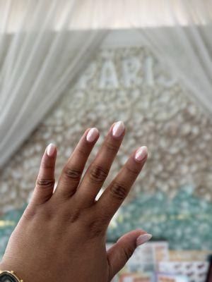 Nails done by Minh. Simple and classy.