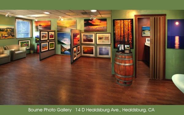 Bourne Photo Gallery at 14 D Healdsburg Ave., Heladsburg, CA