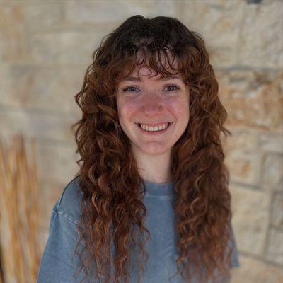 After curly hair extensions