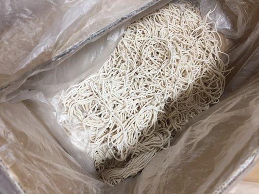 The thin style noodles!