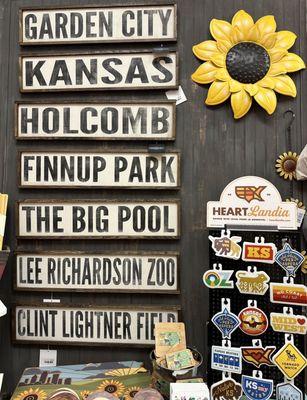 Garden City and Kansas souvenirs