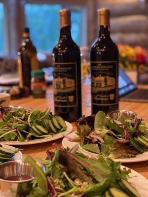 Private chef prepared meals...