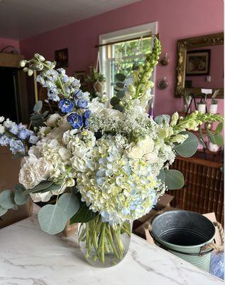 Black Begonia Floral Design
