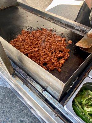 Cooking up tacos Friday-Sunday 1-9 PM