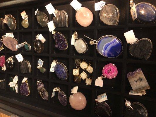Crystal pendants