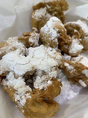 Beignets $7 (chewy and doughy) :(