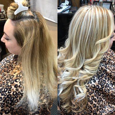 Before and after by Yessenia!!!