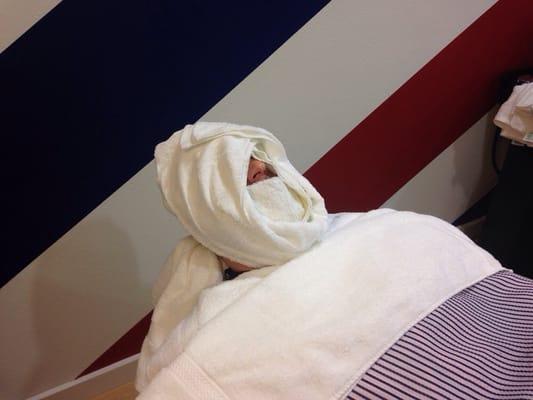 Hot Towel Shave