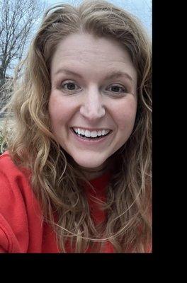 We shifted the silhouette of her shape a bit by using different cutting angles based on the Head Shape Matters cutting system.