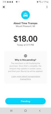 About Time Transportation