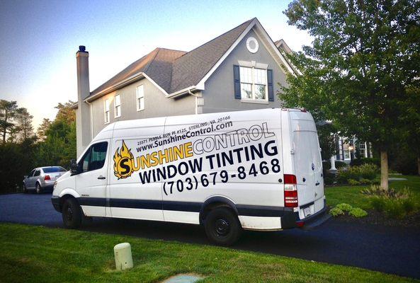 Sunshine Control Window Tinting