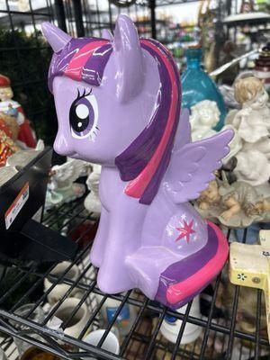 Twilight sparkle piggy bank