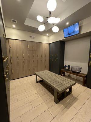 Woman's locker room