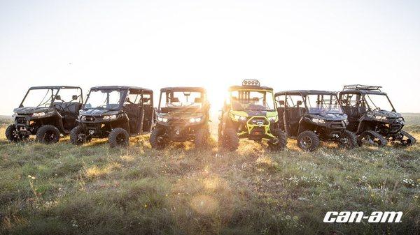 CanAm Defender lineup