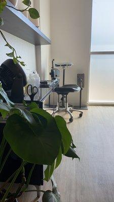 Inside the Procedure Area