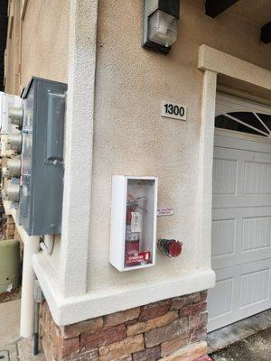 replaced damaged foam trim for new foam trim. You are looking at the finished product, excluding Fog coating (paint)