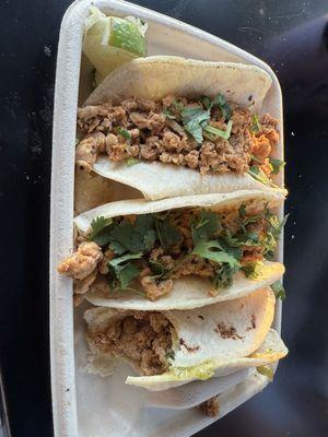 Chicken Tacos minus onions