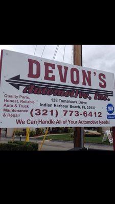 Devon's Automotive