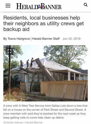 A 'WEST TREE SERVICE