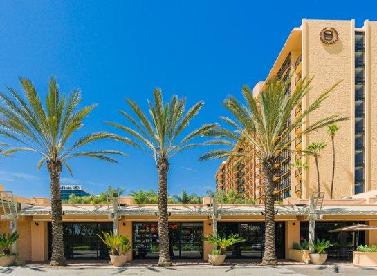 Located inside the Sheraton Park Hotel in Anaheim