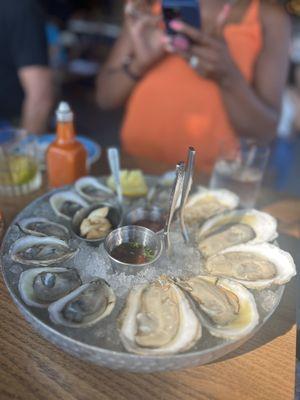 Raw Oysters during happy hour!