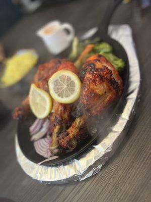 Drums of heaven were just that; heavenly. Very similar to the chicken tikka at curies- always a favorite!