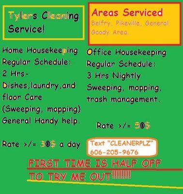 Tyler's Cleaning Services