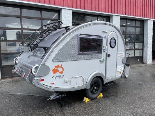 NuCamp the tag travel trailer control panel repair