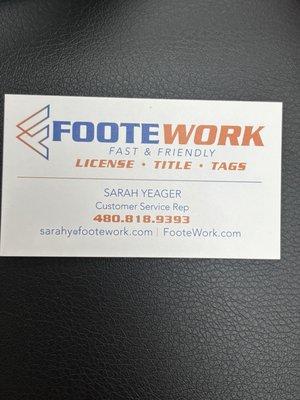 Business card