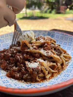 Delicious bolognese