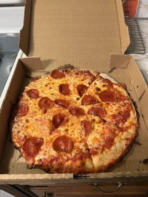 Pepperoni pizza