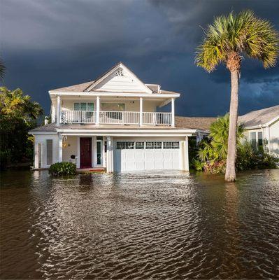 Flooded House- We can do a FEMA 50% Appraisal
