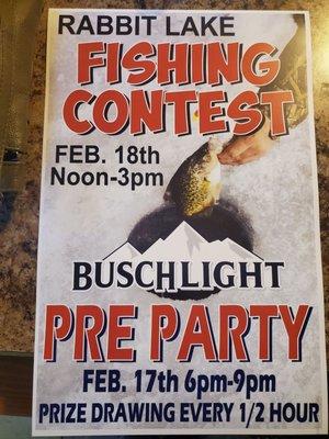 Let's all get together and do this fishing contest!!