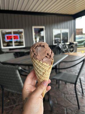 Hand Scooped Single Chocolate