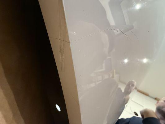 Hairline Fracture on Base