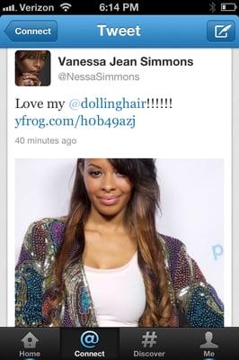 Dolling Hair Extensions