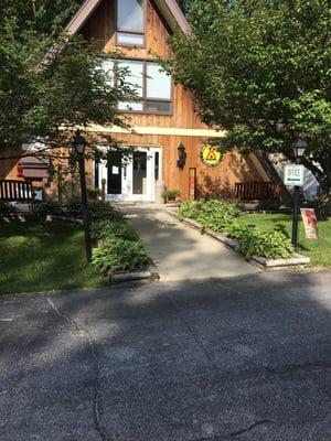 Registration and camp store