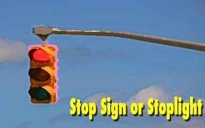 Winston-Salem Stop Sign or Stoplight