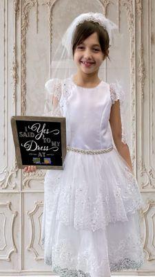One of our Communion girls