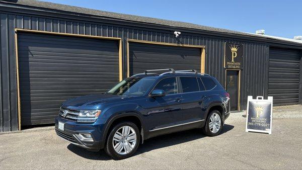 "This VW received our premium ceramic coating treatment -- long-lasting protection and a brilliant shine that turns heads. "