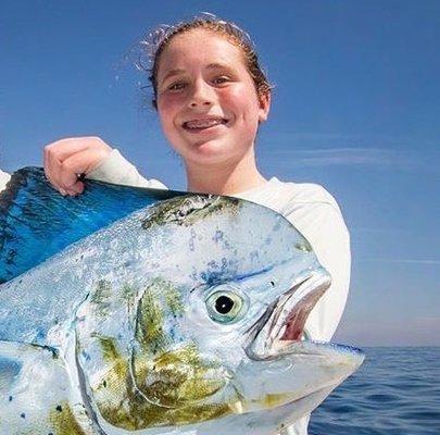 Mahi for this young lady