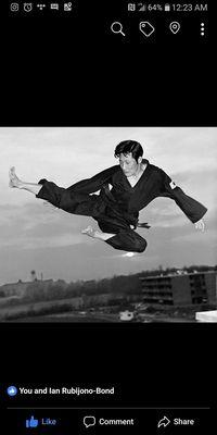 Grand master Iron Kim demonstrating tremendous skill and ability.