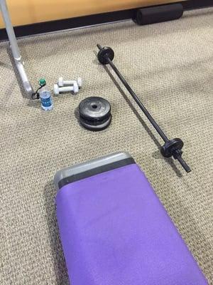 Body Pump Class Equipment