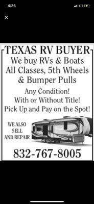 TEXAS RV BUYER