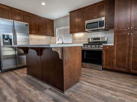 Kitchen restoration.